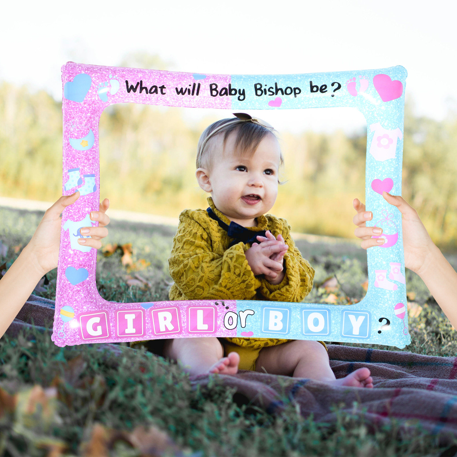 Photo Booth Frame - Cornice Fotografica Gonfiabile Leggera per Feste,