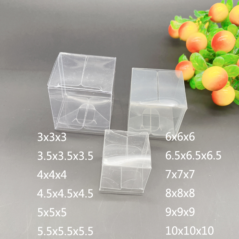 Event Party Box - Confezione regalo in plastica quadrata da