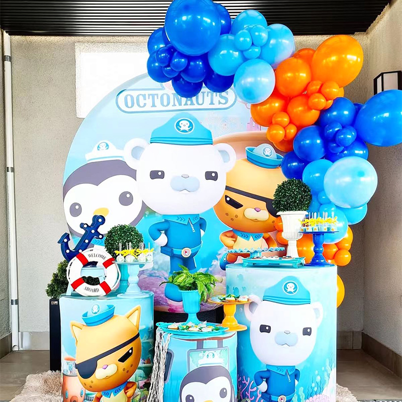 Balloon Arch Kit - Kit Ghirlanda di Palloncini Octonauts, Capitano