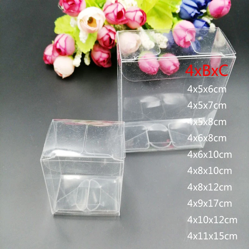 Event Party Box - 50 pezzi 4xBxC rettangolo scatole di