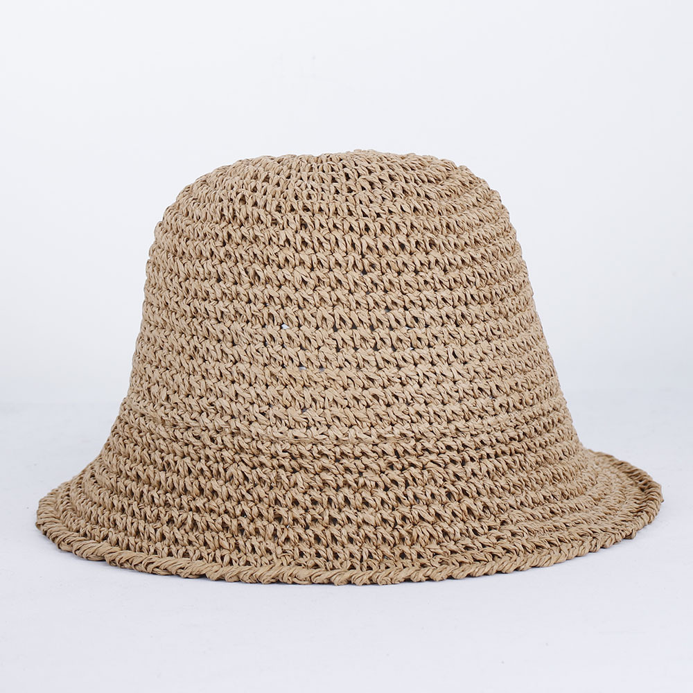 Paper Straw Color - Cappello da sole in paglia da