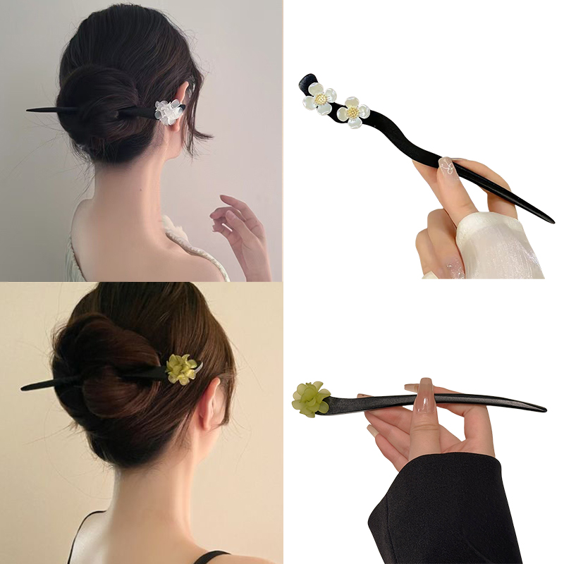 Event Suppliers - Bastoncini per capelli con fiori in