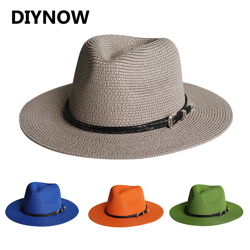 Paper Straw Color - Cappello Panama Classico a Tesa Larga