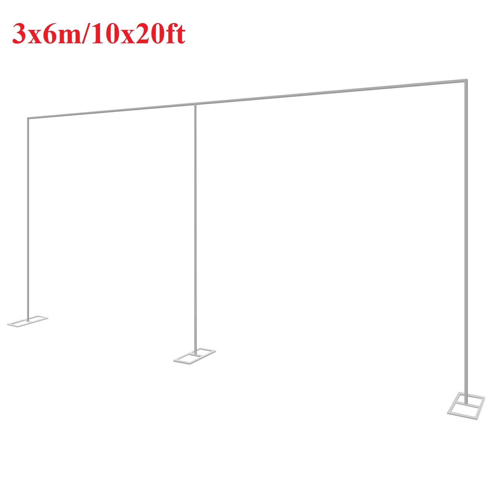 Photo Booth Frame - 3x6m/10x20ft Metallo Arco di Nozze Stand