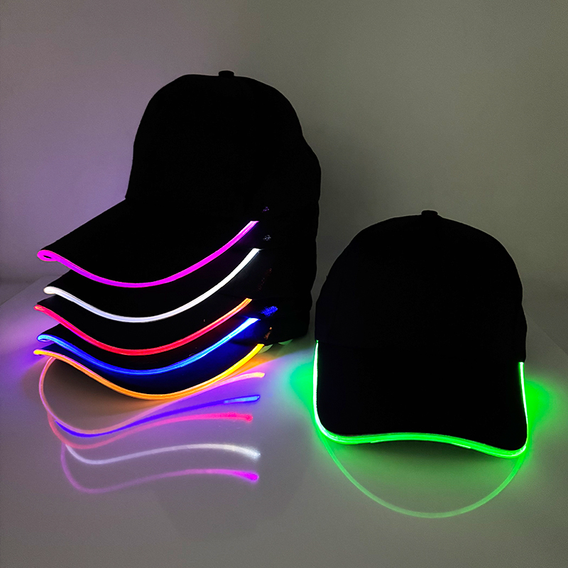 Event Party Dj - Cappello da baseball luminoso alla moda