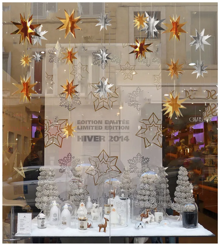 2 M Oro Argento 3D Star Ghirla - Party Banner Gold recensione e prezzo