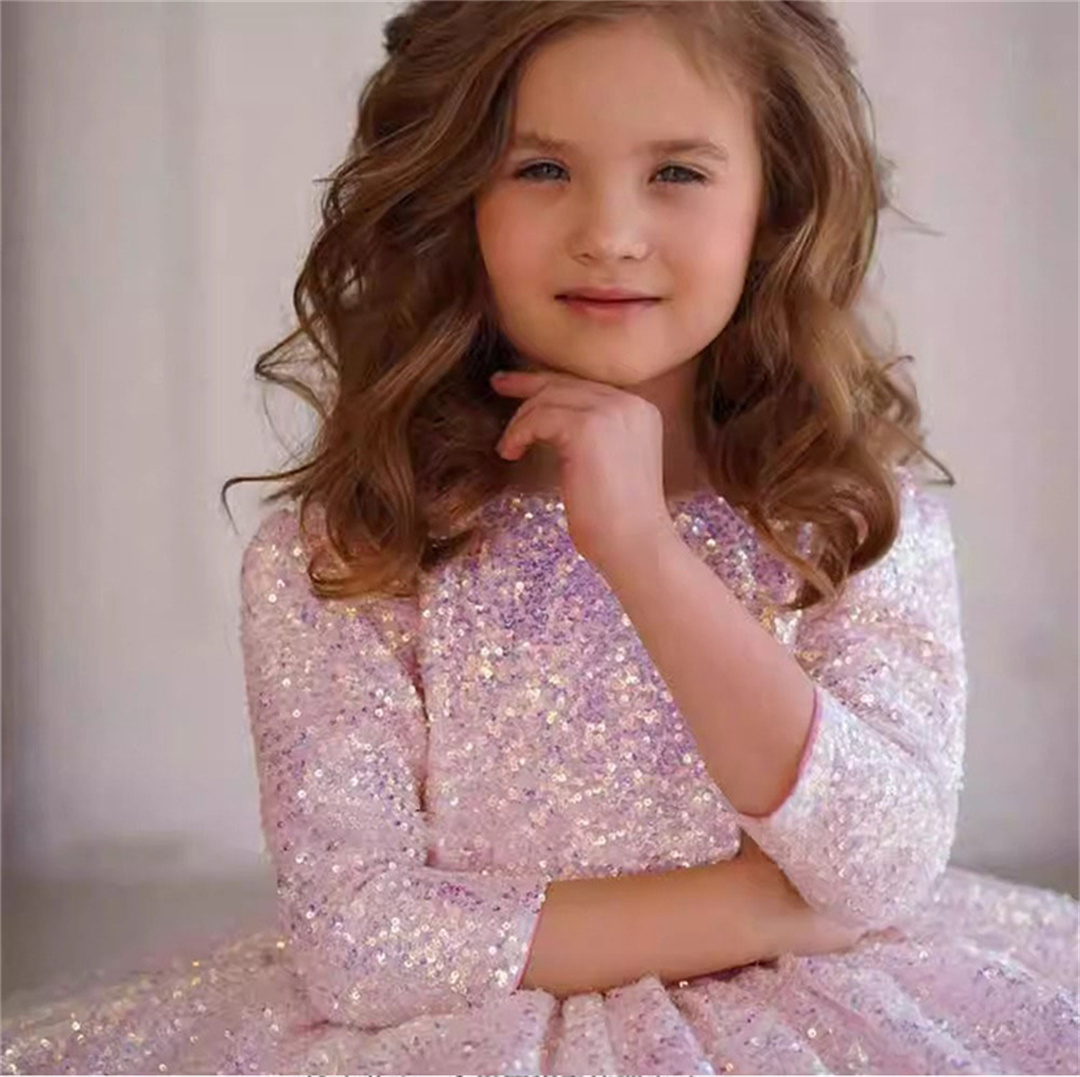 Abito da ragazza rosa glittera - Birthday Sash Glitter recensione e prezzo