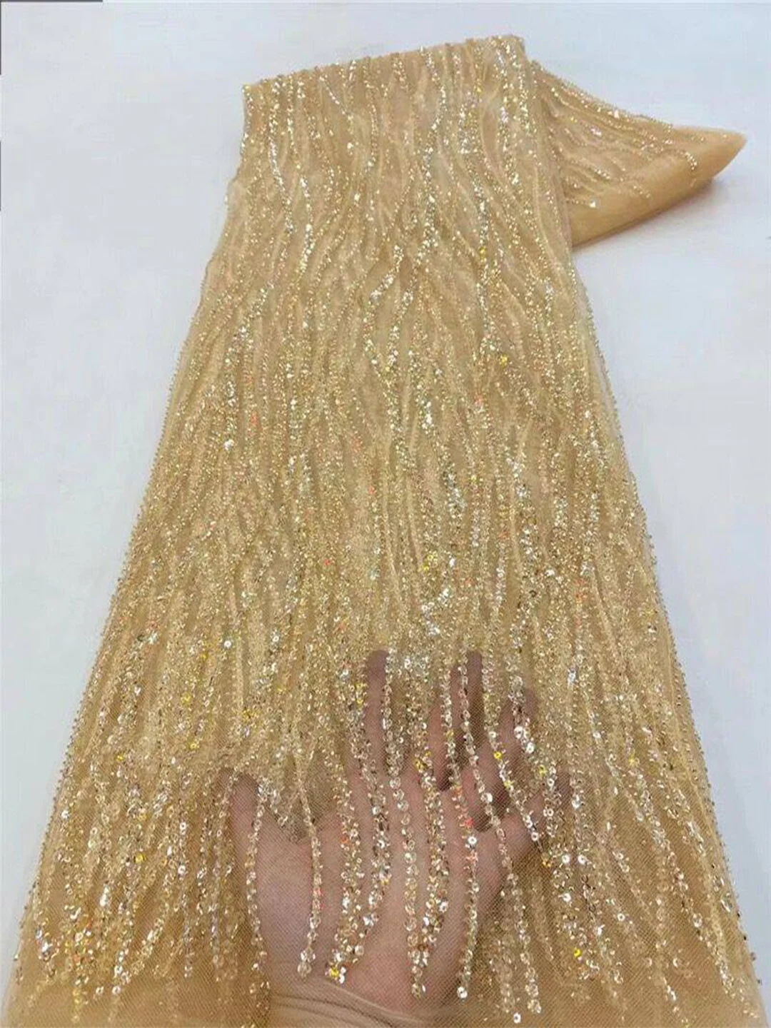 Tessuto in Tulle Ricamato con  - Glitter Tablecloth recensione e prezzo