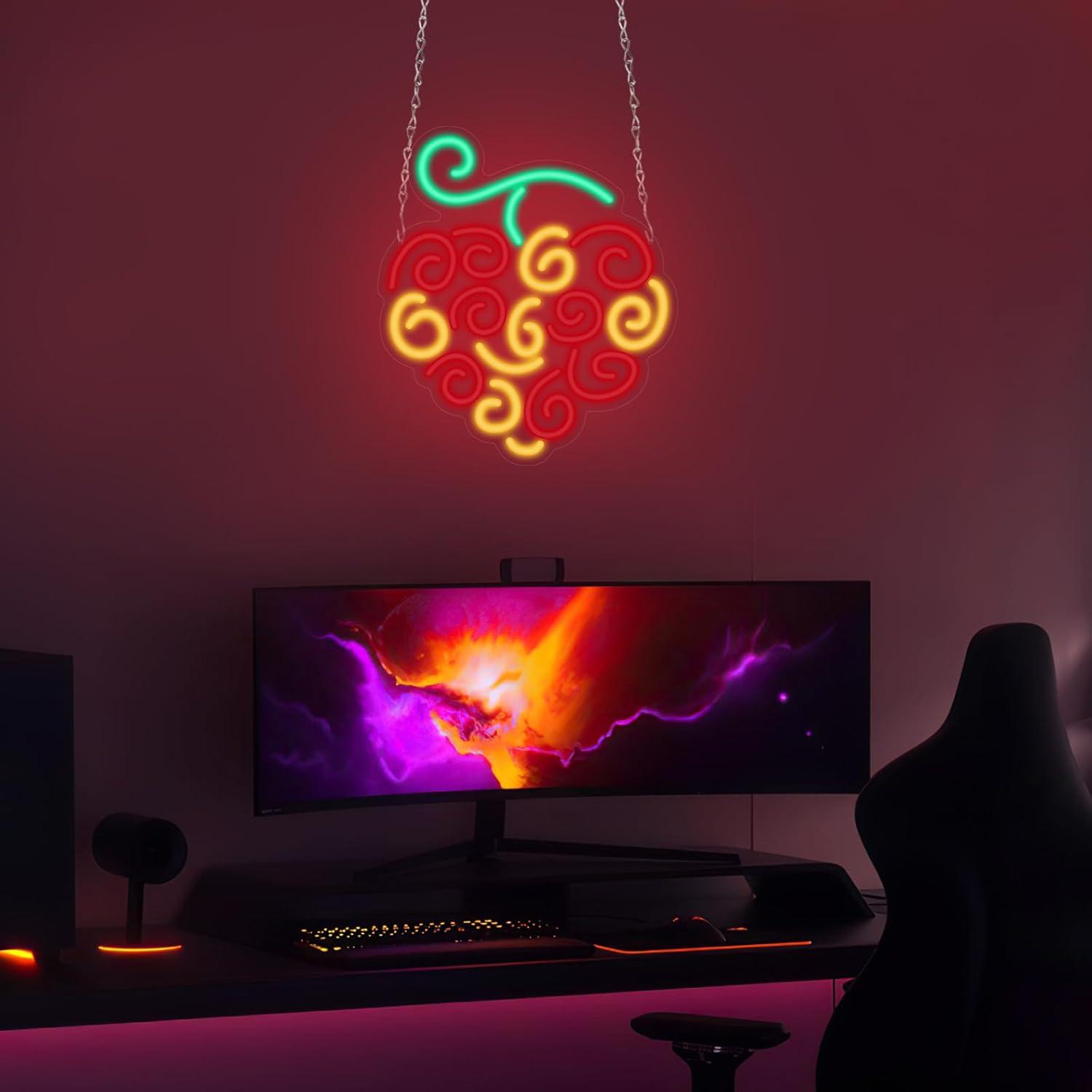 Insegna al Neon Cyber Fruit, L - Neon Sign Party recensione e prezzo