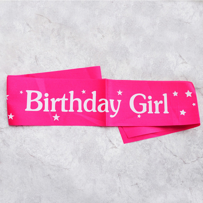 Nastri per ragazza di complean - Birthday Sash Glitter recensione e prezzo