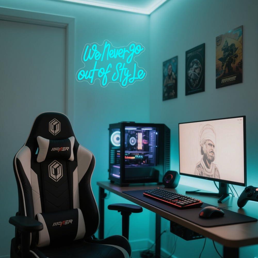 Insegna al Neon 'We Never Go O - Neon Sign Party recensione e prezzo