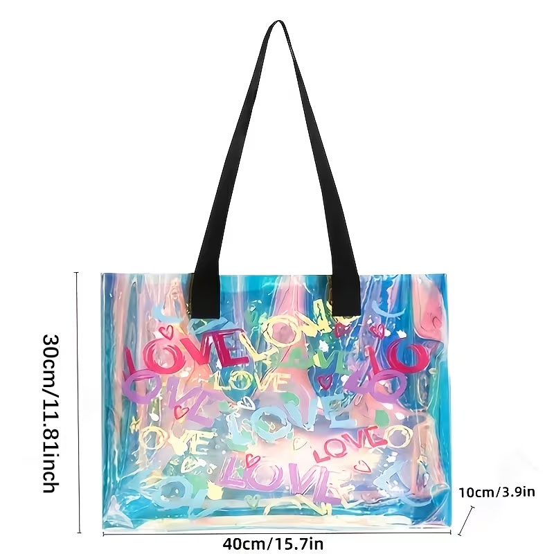 Borsa alla moda con stampa las - Event & Party Supply Photos recensione e prezzo