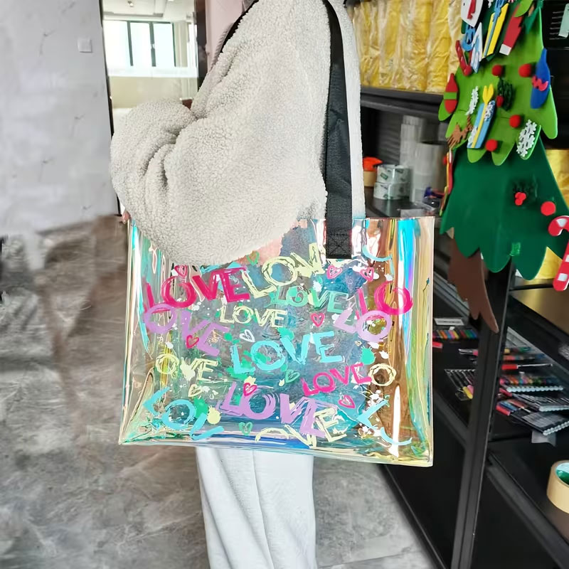 Borsa alla moda con stampa las - Event & Party Supply Photos recensione e prezzo