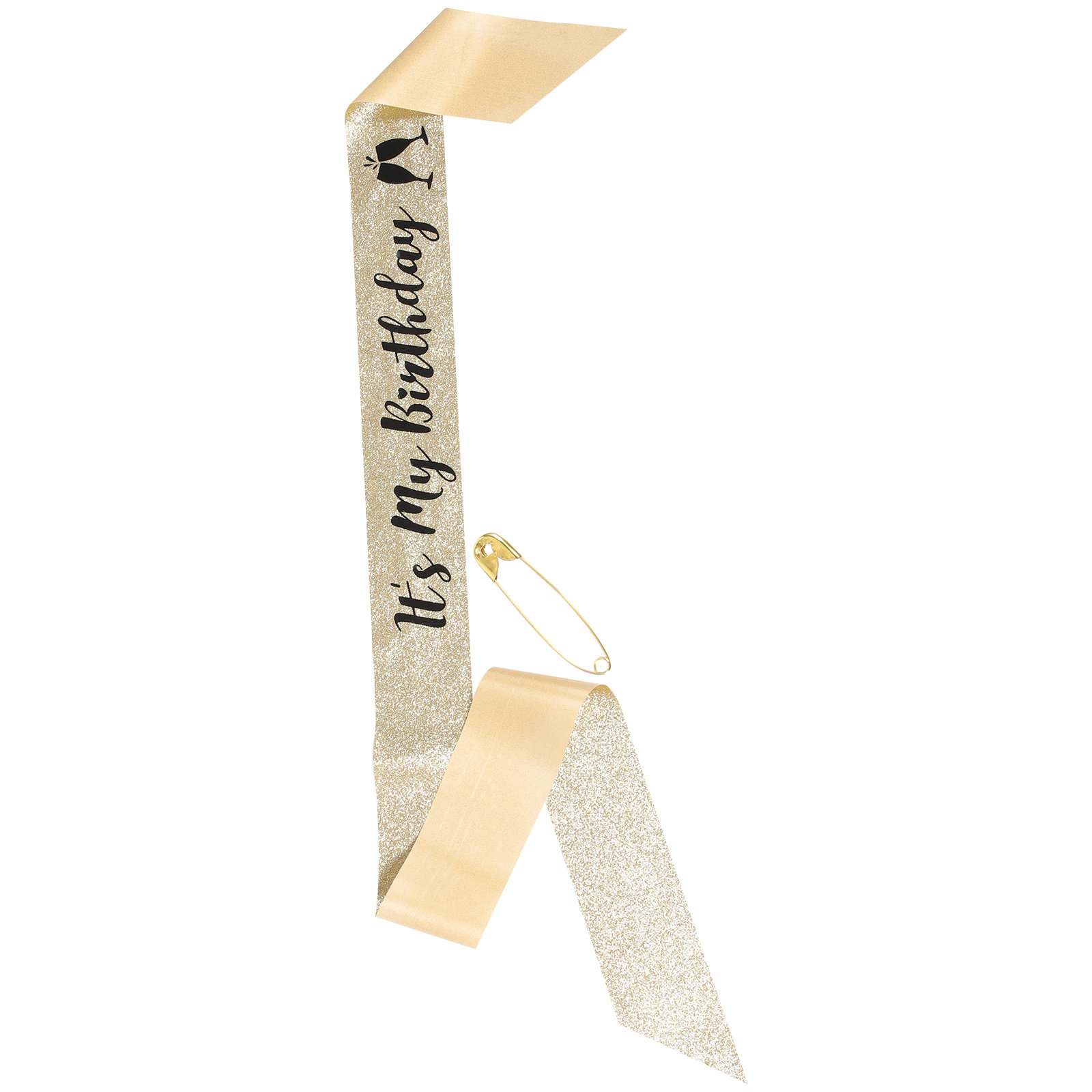 1 Pezzo Fascia da Spalla per F - Birthday Sash Glitter recensione e prezzo