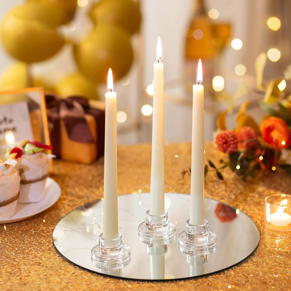 Portacandele Trasparenti Corti - Centerpiece Stick recensione e prezzo
