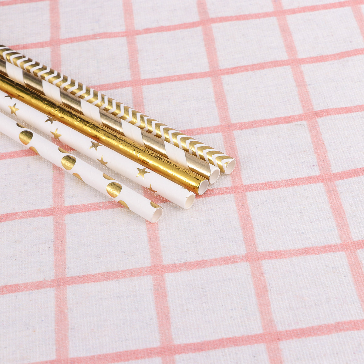 50 Cannucce di Carta a Forma d - Paper Straw Color recensione e prezzo