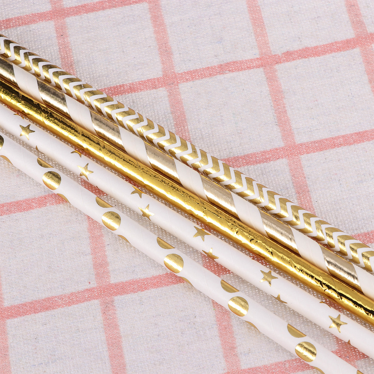 50 Cannucce di Carta a Forma d - Paper Straw Color recensione e prezzo
