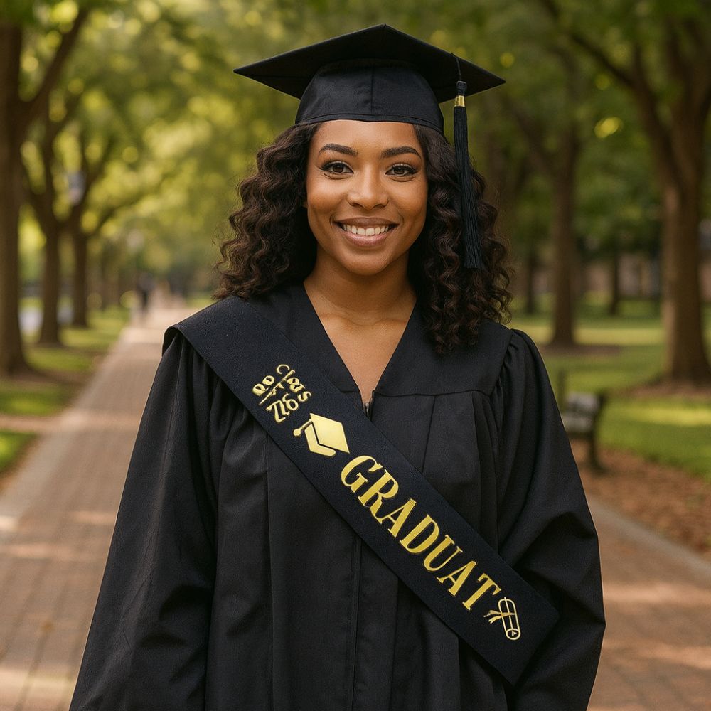 Fascia di Laurea 2026 Nera e B - Birthday Sash Glitter recensione e prezzo