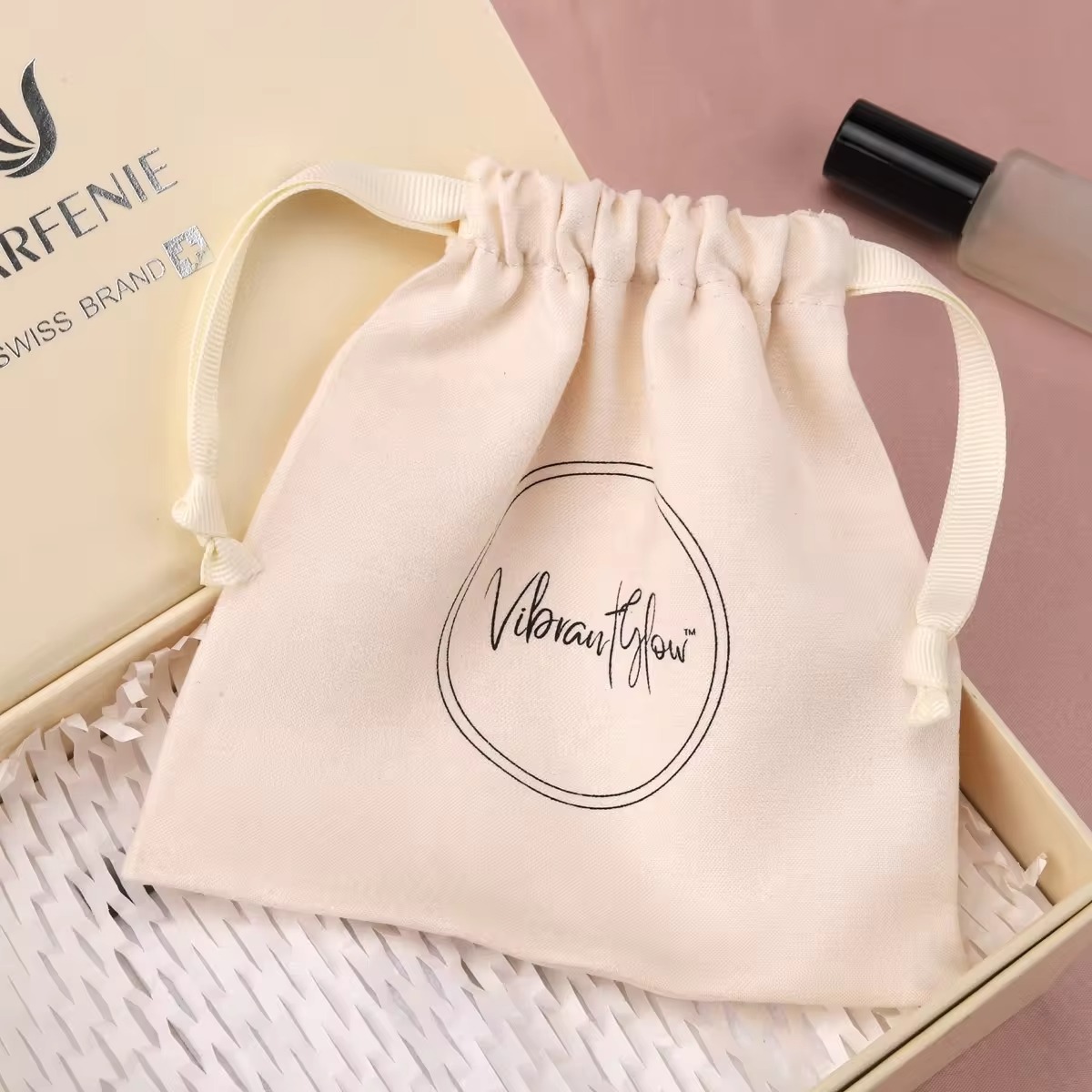 Borsa con coulisse in cotone b - Cotton Candy Cone recensione e prezzo
