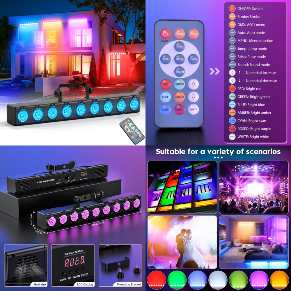 Faro LED RGB da 36W per Illumi - Event Party Dj recensione e prezzo