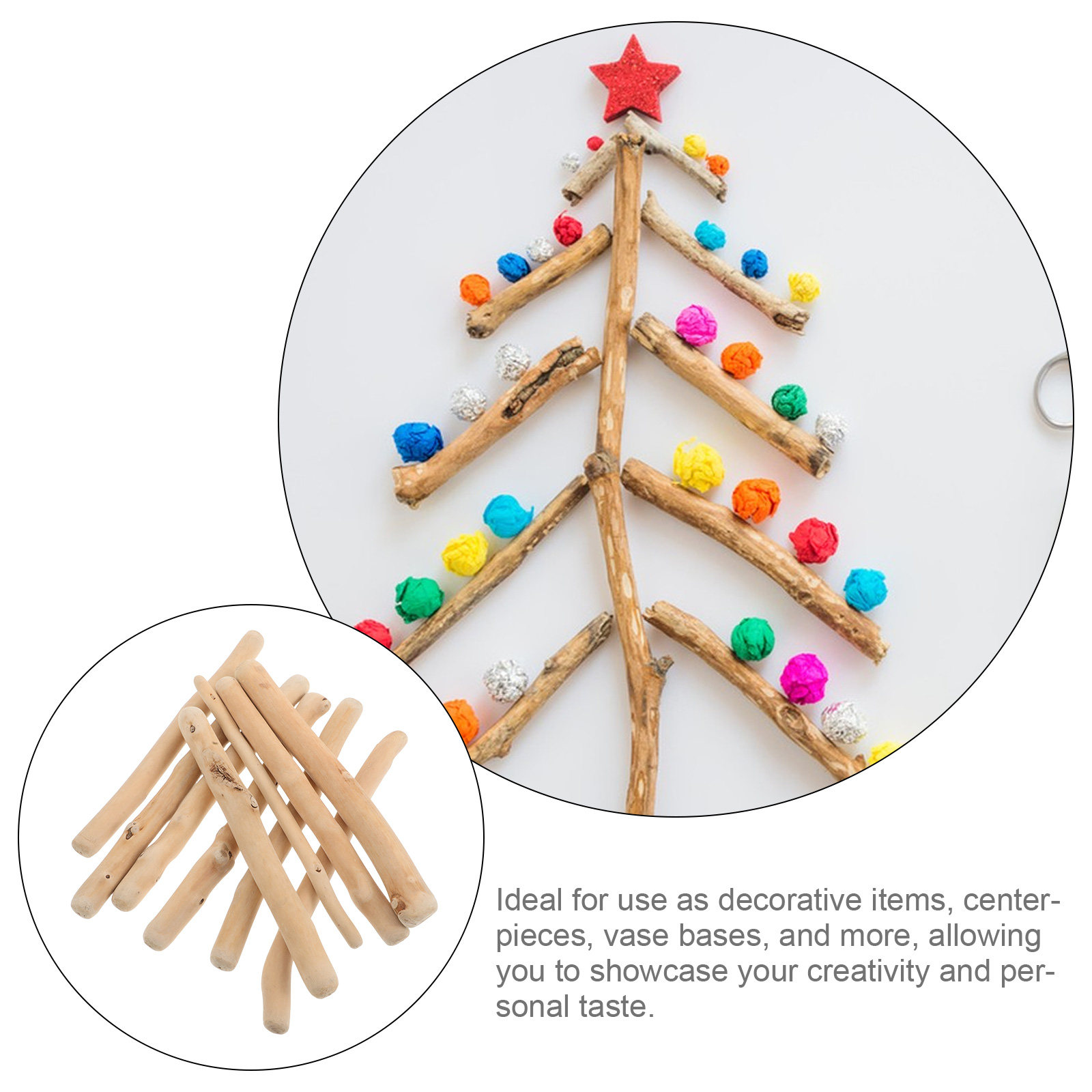 Rami di Legno Naturale per Dec - Centerpiece Stick recensione e prezzo