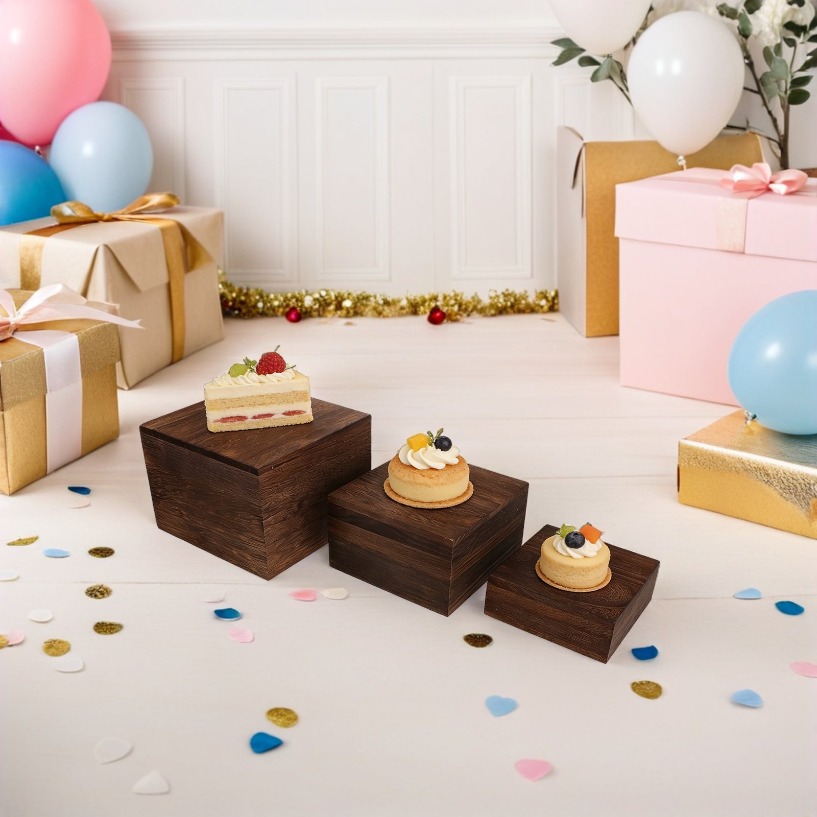 Set di 3 Alzatine per Torte in - Cupcake Stand Tier recensione e prezzo