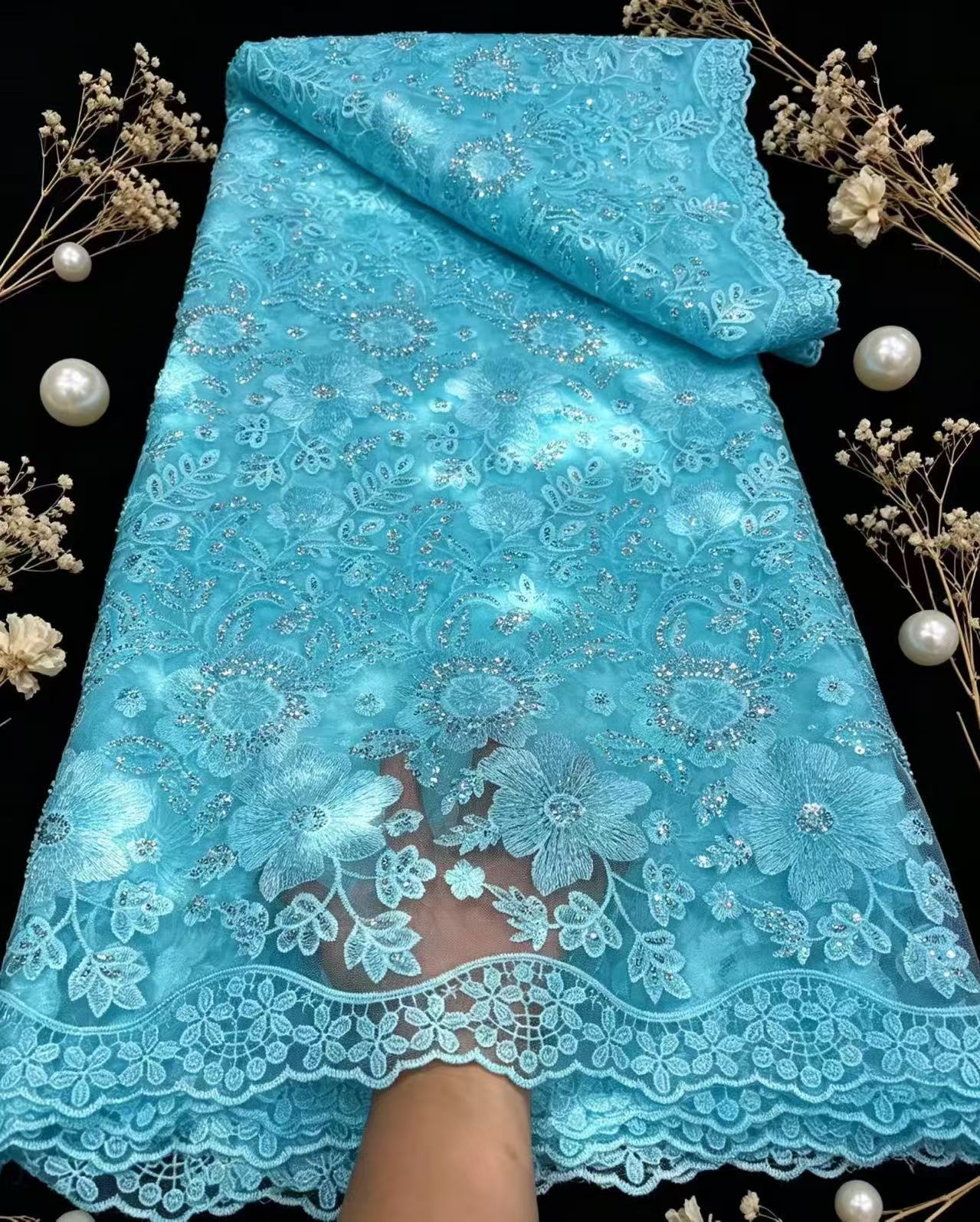 Tessuto in pizzo tulle frances - Glitter Tablecloth recensione e prezzo