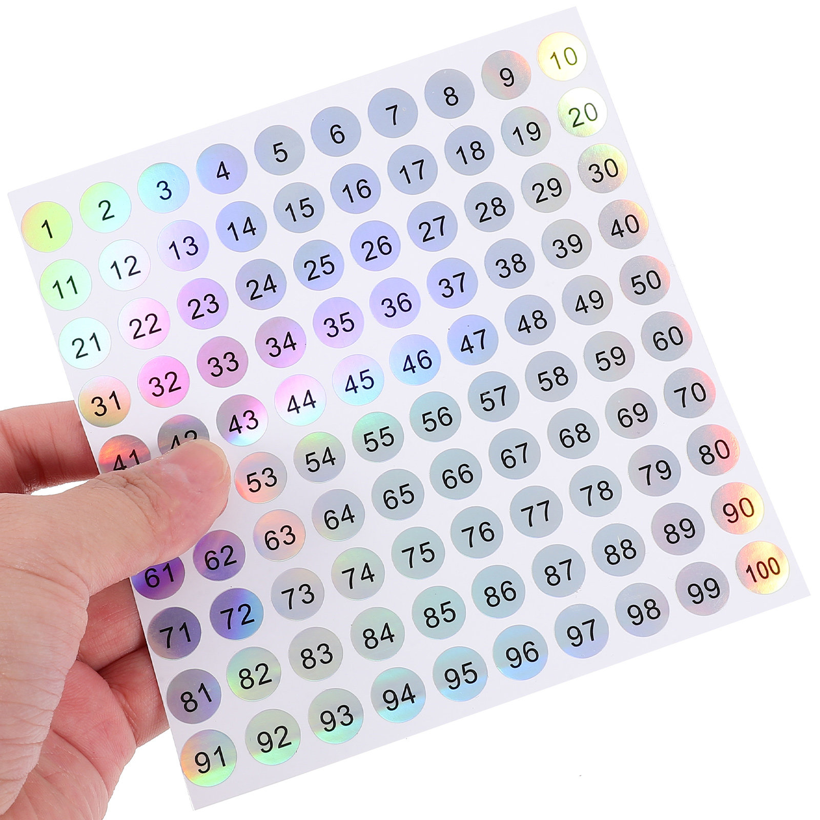 20 Fogli di Adesivi Numerici R - Event Party Box recensione e prezzo