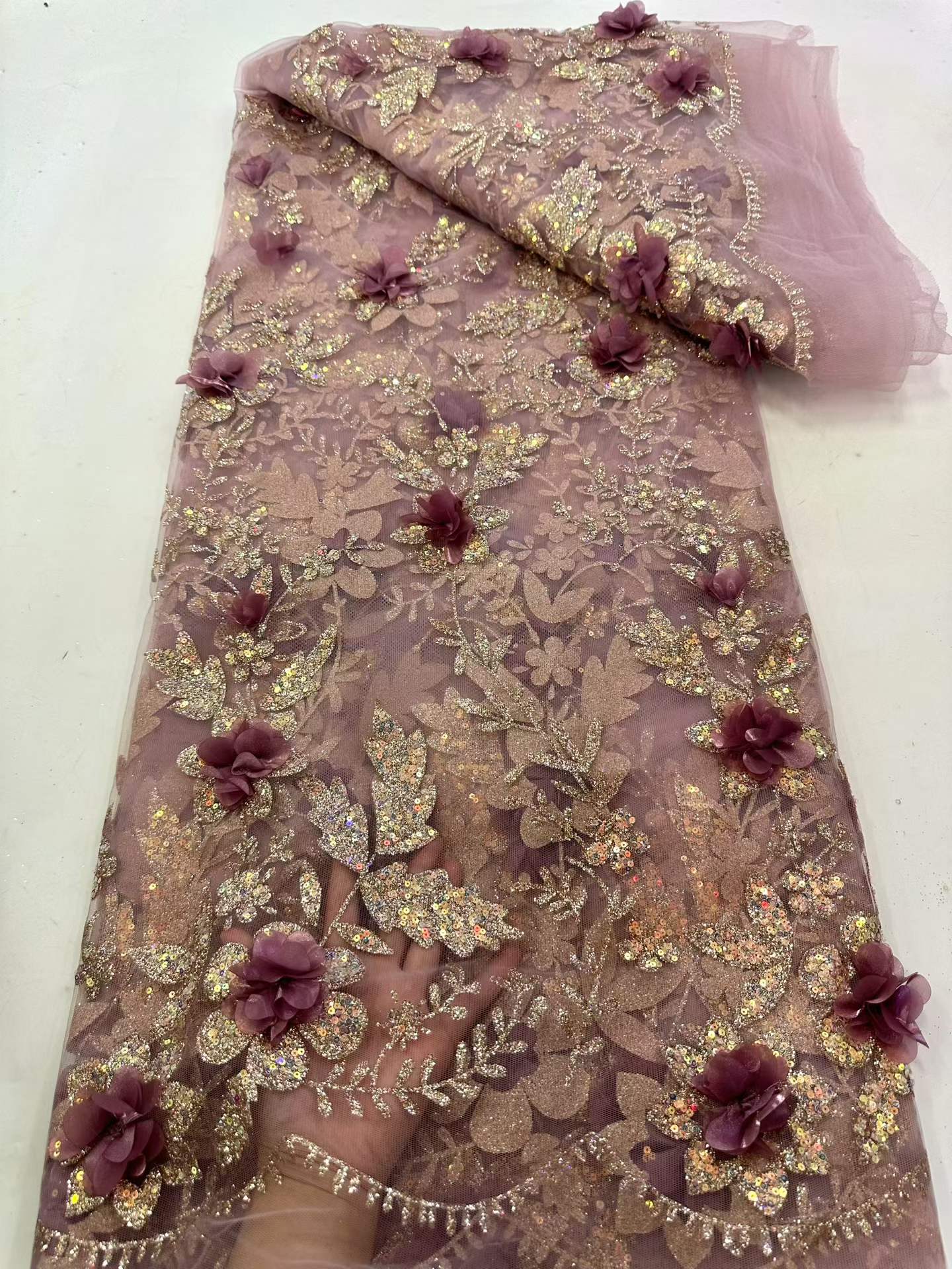 Tessuto in pizzo africano rica - Glitter Tablecloth recensione e prezzo