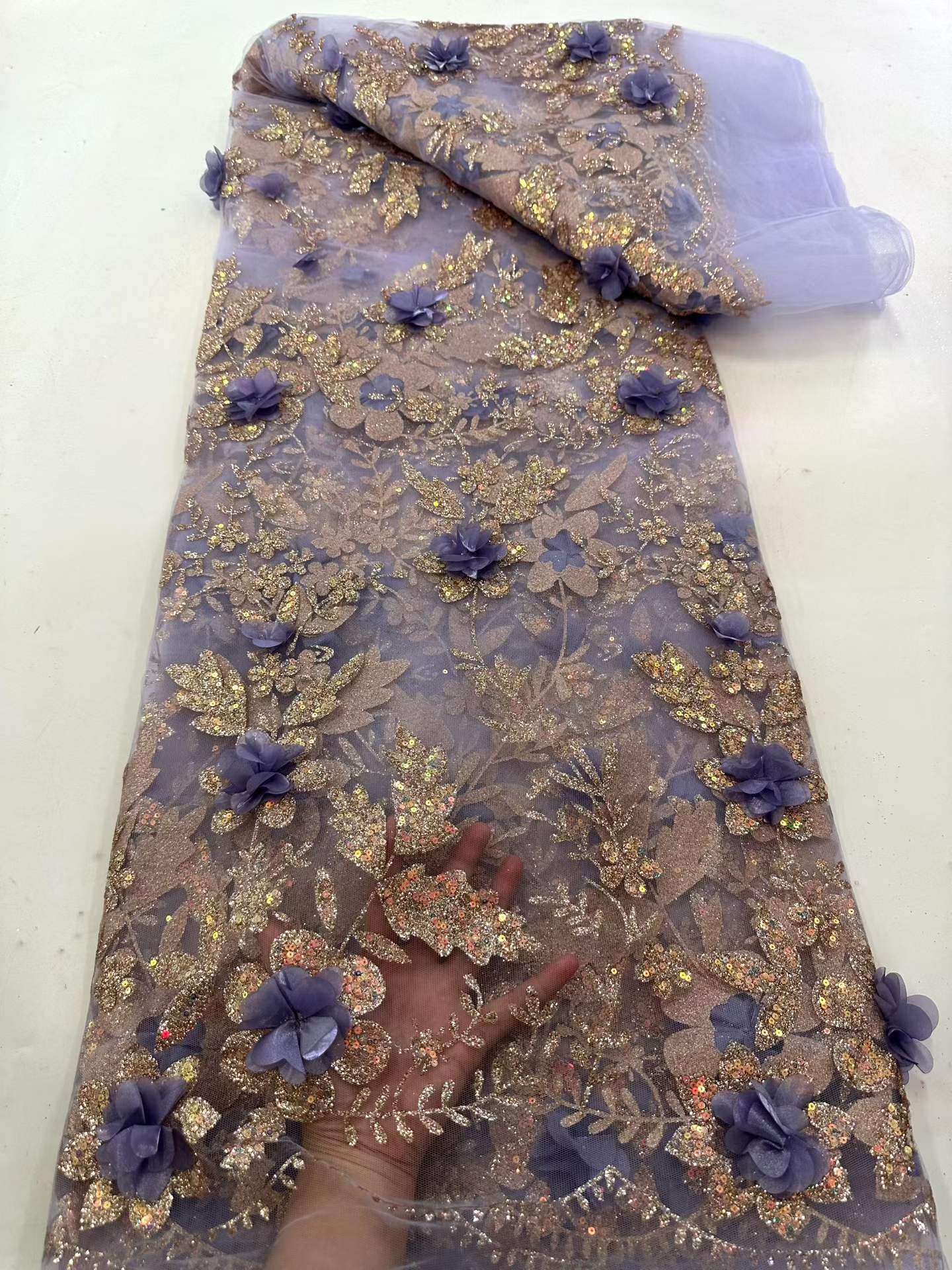 Tessuto in pizzo africano rica - Glitter Tablecloth recensione e prezzo
