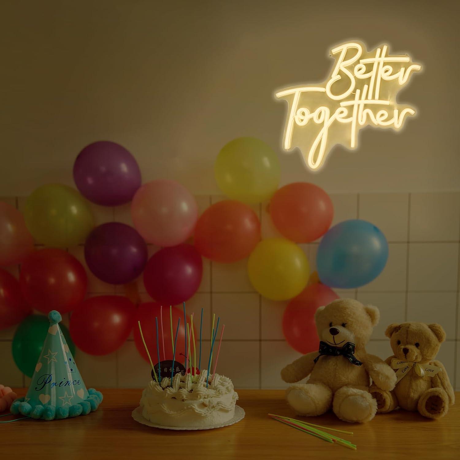 Insegna al Neon 'Better Togeth - Neon Sign Party recensione e prezzo