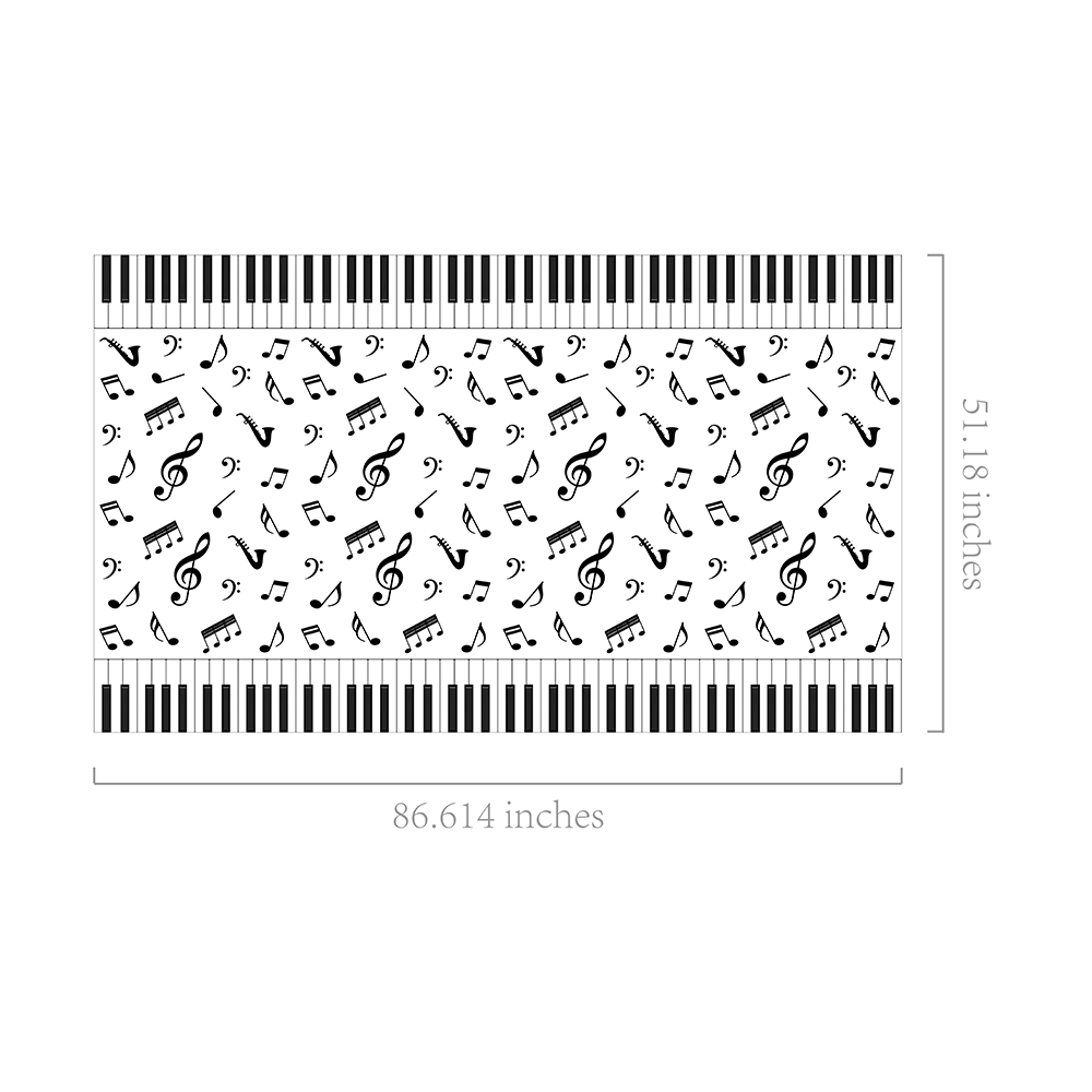 1 pz Tovaglia con Note Musical - Table Cloth Disposable recensione e prezzo