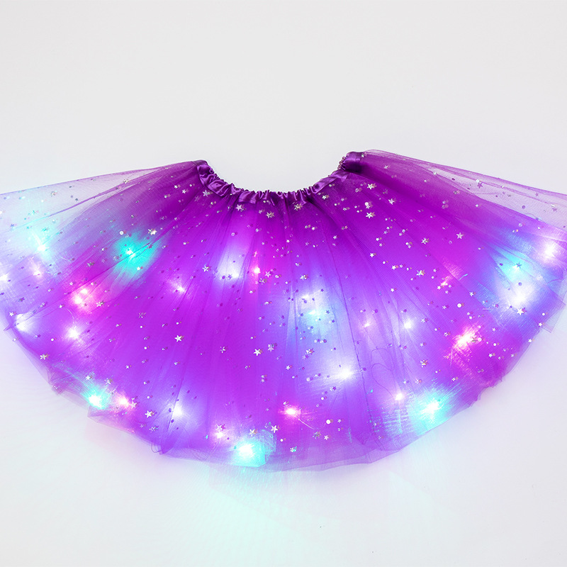 Gonna soffice a LED luminosa G - Glitter Tablecloth recensione e prezzo