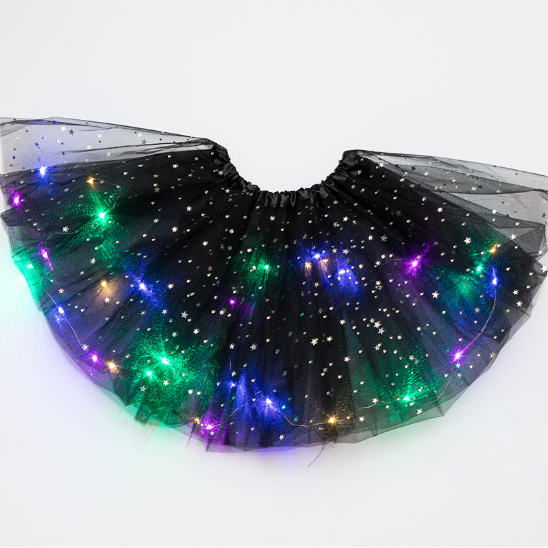 Gonna soffice a LED luminosa G - Glitter Tablecloth recensione e prezzo