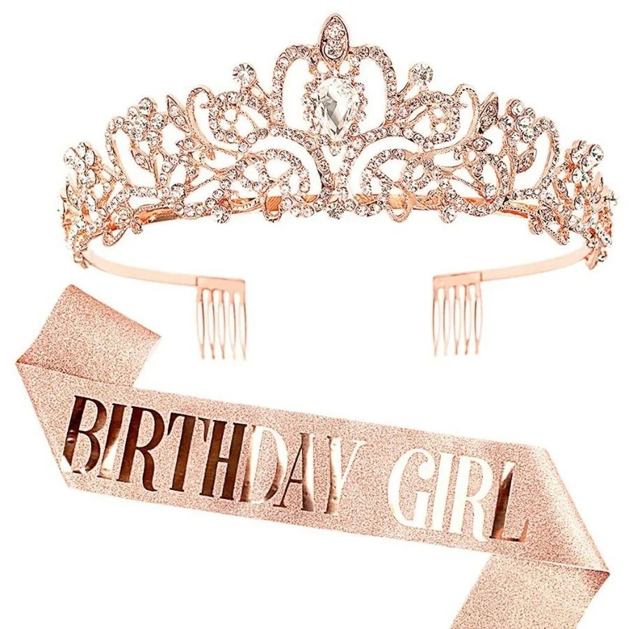 Set da 2 pezzi con corona in c - Birthday Sash Glitter recensione e prezzo
