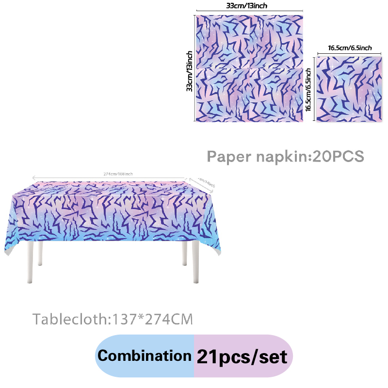 Nuovo Kit Decorativo per Feste - Table Cloth Disposable recensione e prezzo