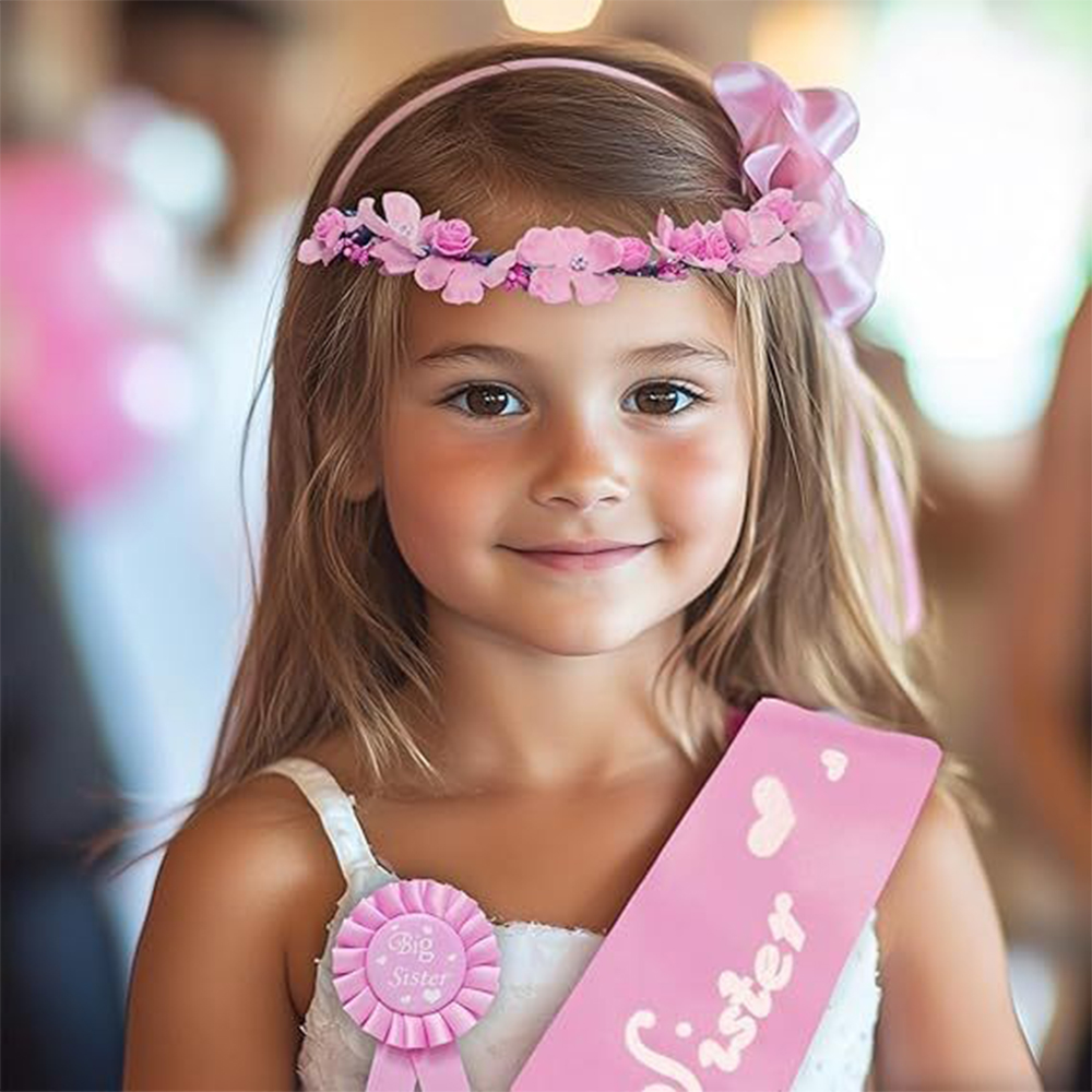 Fascia in Raso Glitterata Rosa - Birthday Sash Glitter recensione e prezzo