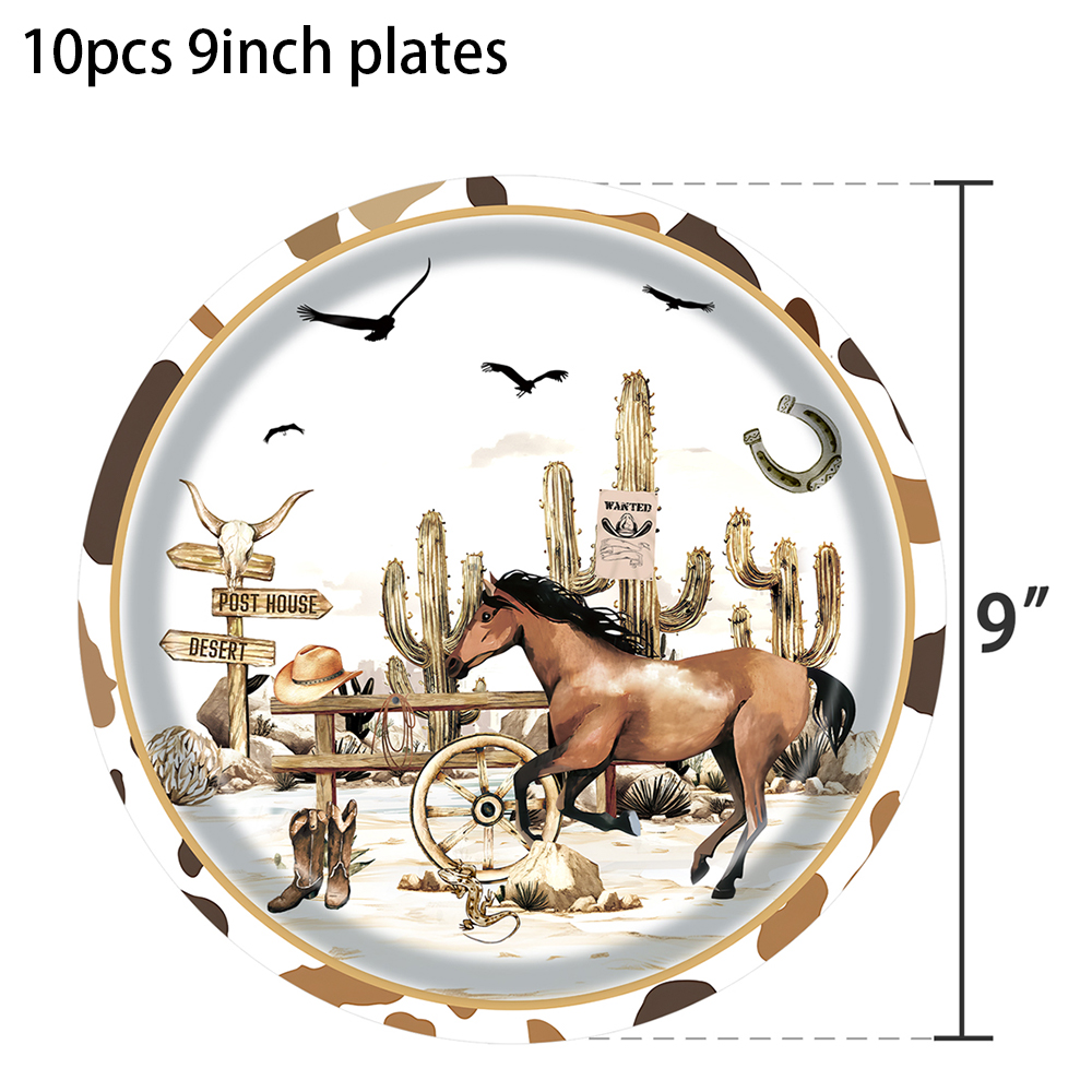 Western Cowboy Party stoviglie - Table Cloth Disposable recensione e prezzo