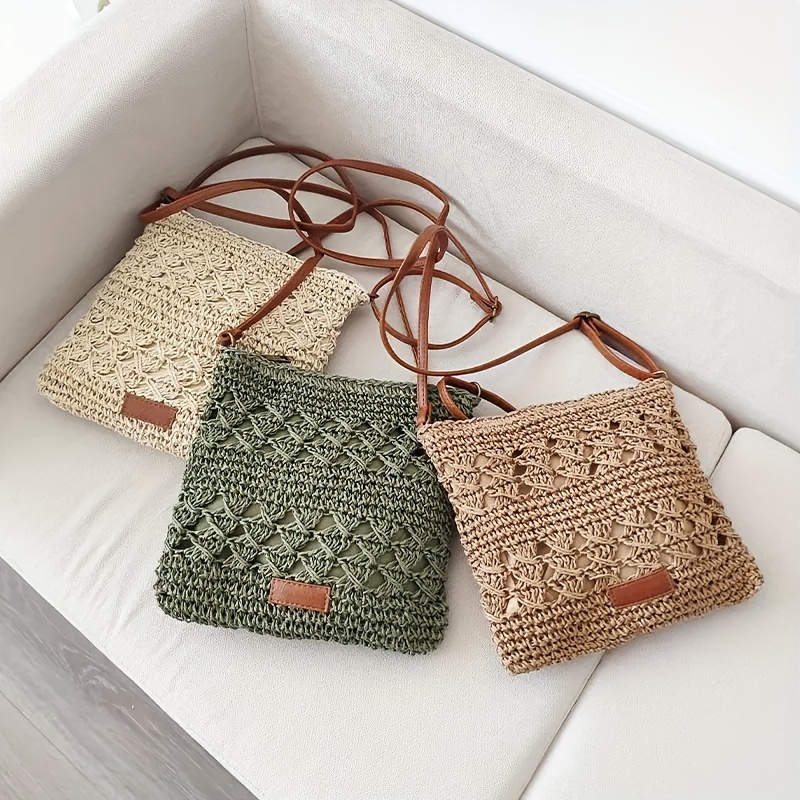 Borsa a tracolla chic in pagli - Paper Straw Color recensione e prezzo