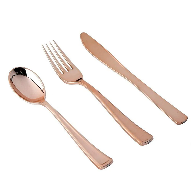 Kit di stoviglie per feste in  - Paper Straw Color recensione e prezzo