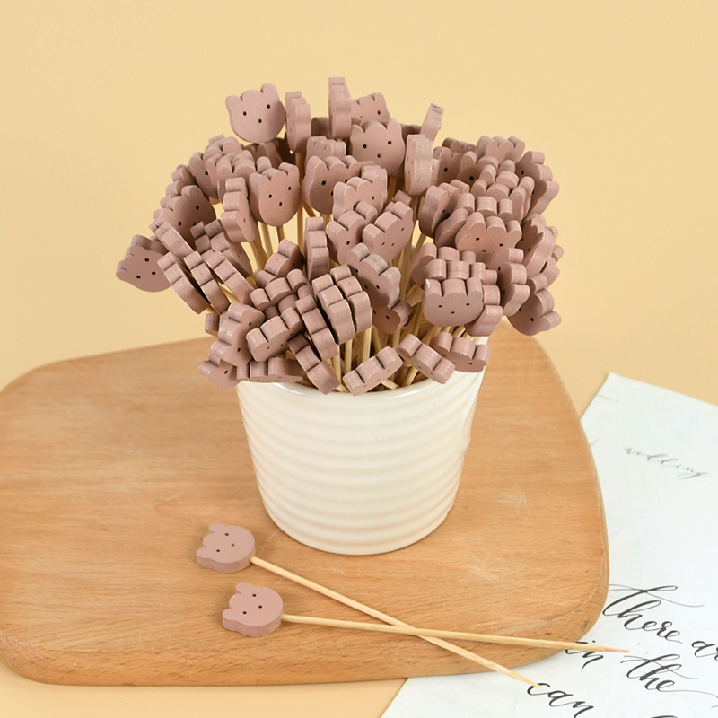 50/100 pz Simpatico Orso Cuore - Centerpiece Stick recensione e prezzo