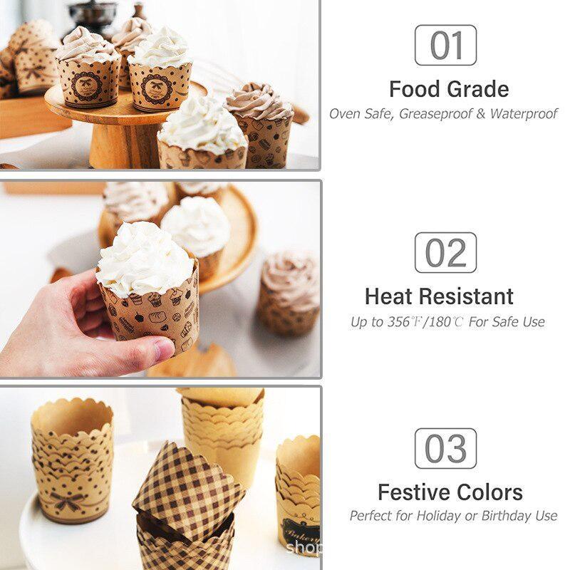 50 Pz/pacco Cupcake Bicchieri  - Plastic Cup 50Pcs recensione e prezzo