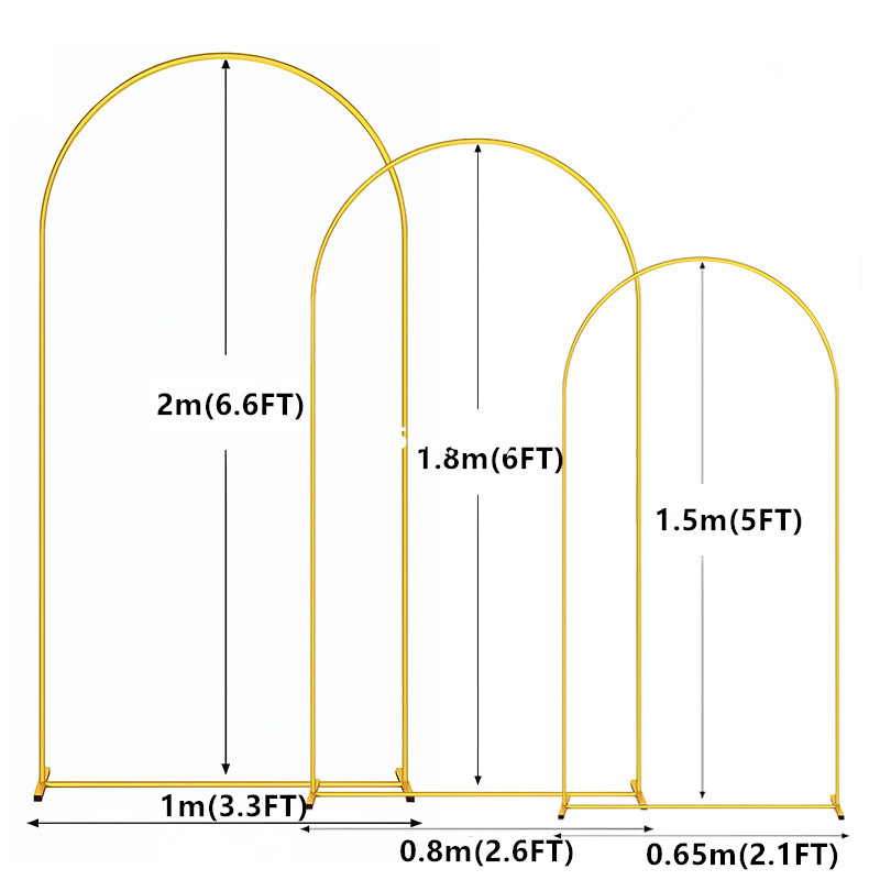 1pc arco in metallo dorato fon - Balloon Arch Kit recensione e prezzo