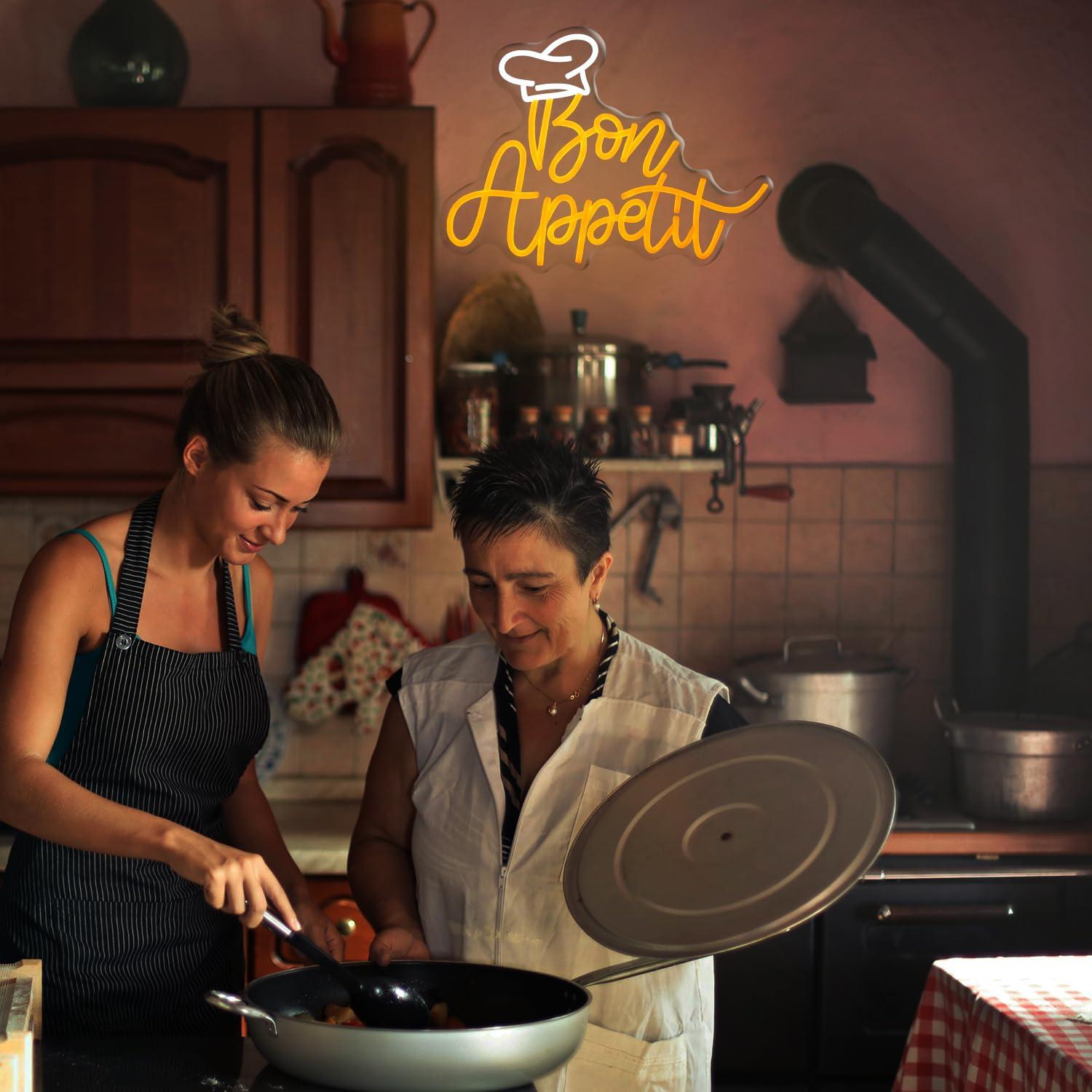 Insegna al Neon 'Bon Appetit'  - Neon Sign Party recensione e prezzo