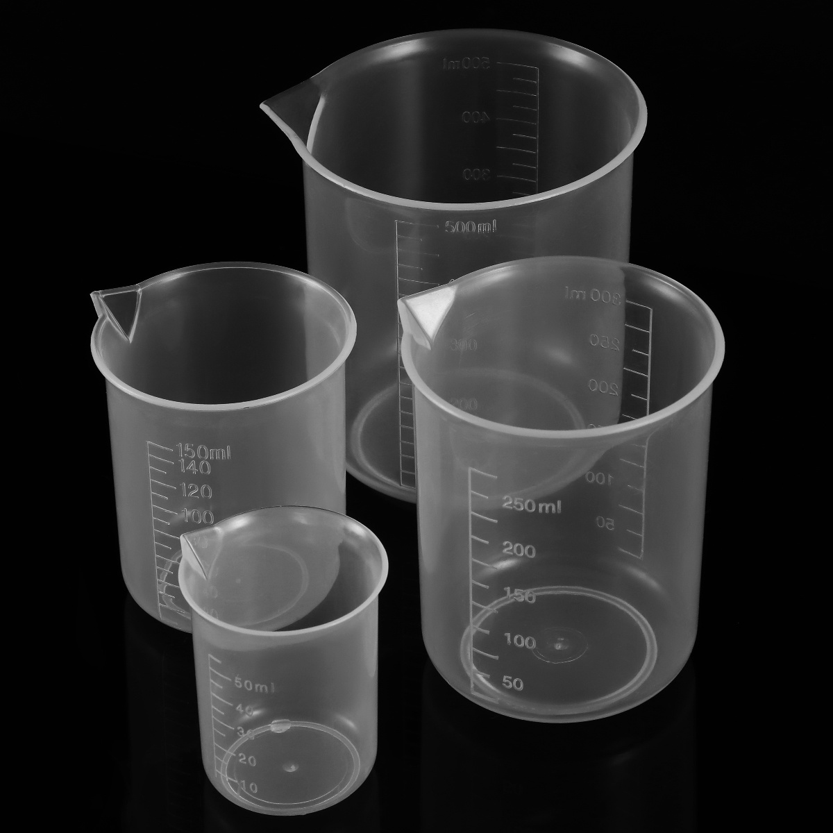 4 pezzi 50 ml 150 ml 250 ml 50 - Plastic Cup 50Pcs recensione e prezzo