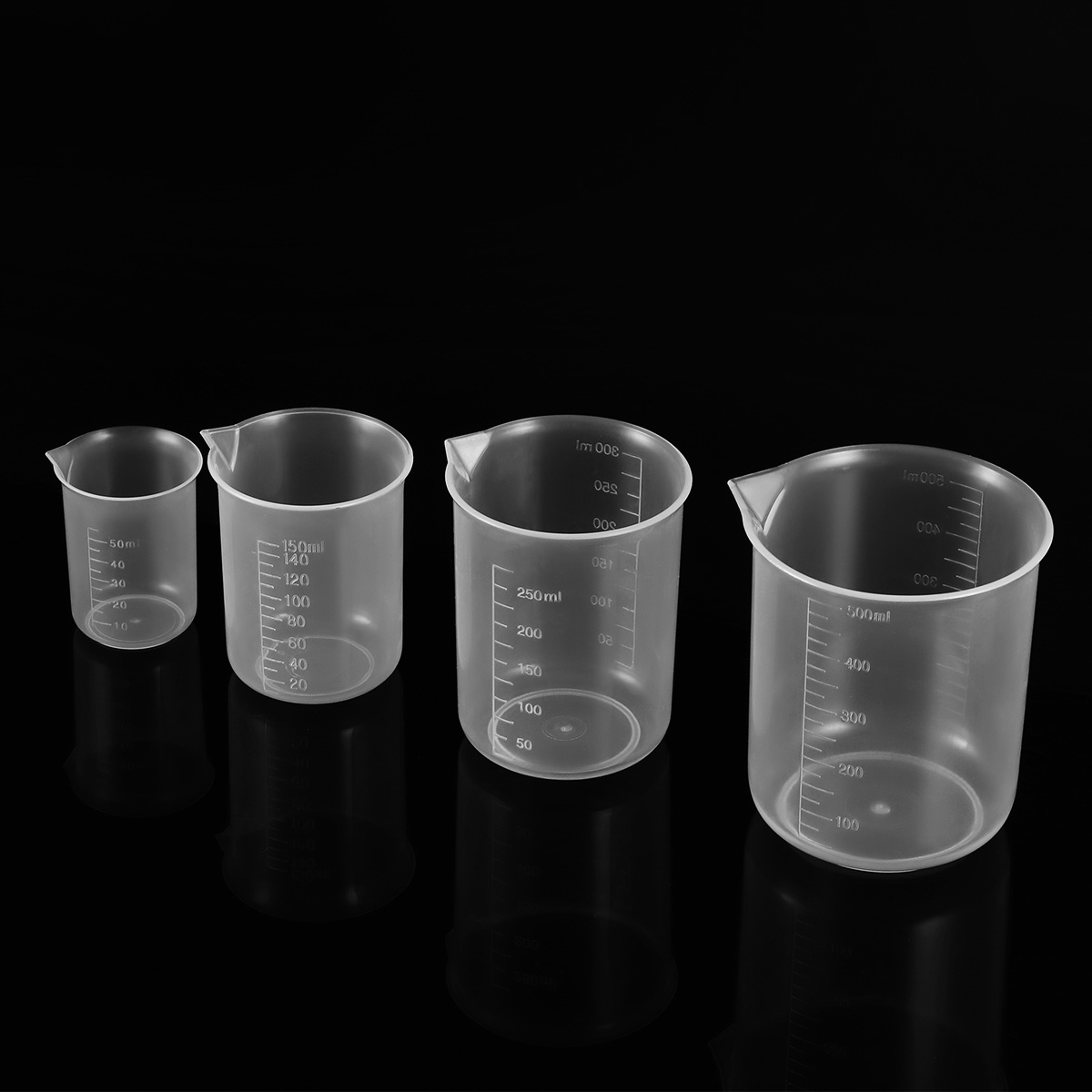 4 pezzi 50 ml 150 ml 250 ml 50 - Plastic Cup 50Pcs recensione e prezzo