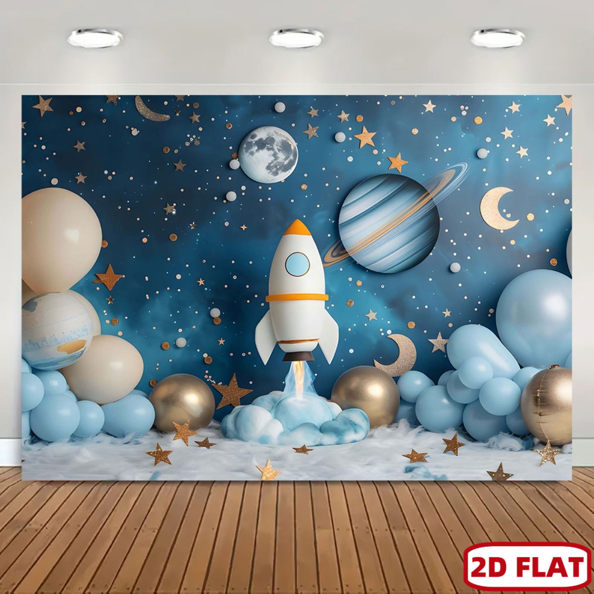 Banner piatto 2D per feste a t - Event Launch Party recensione e prezzo