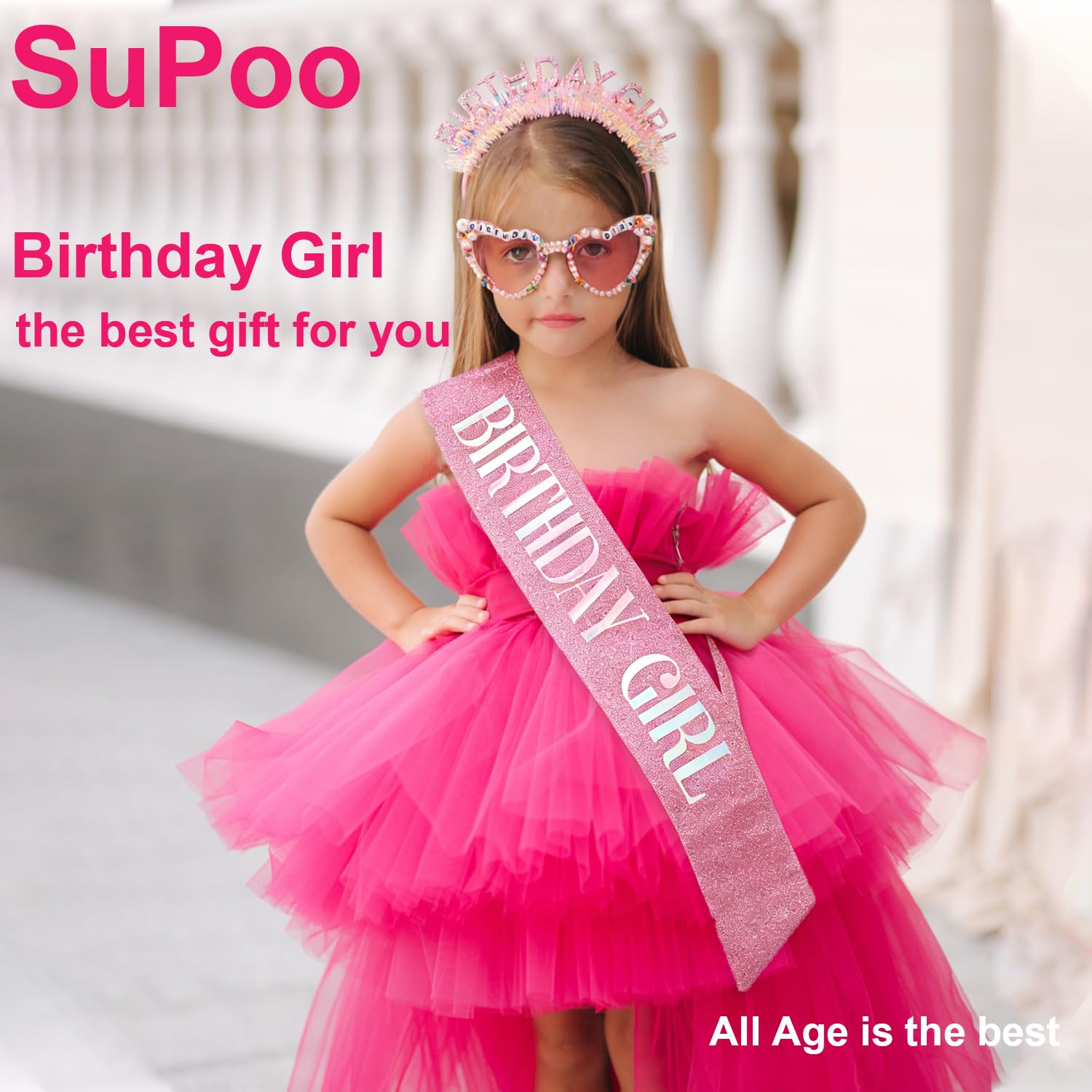Set Completo Compleanno Ragazz - Birthday Sash Glitter recensione e prezzo