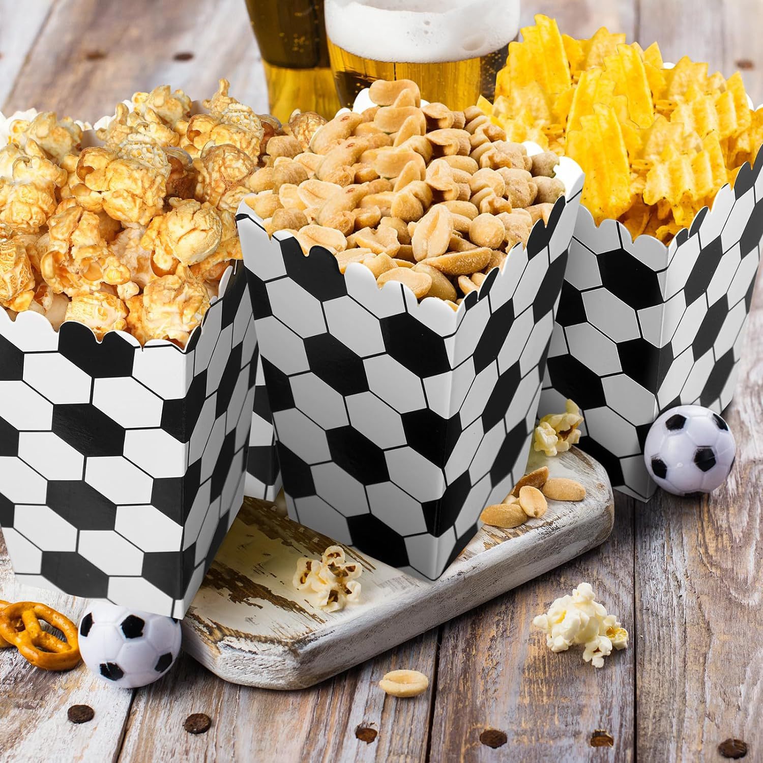 6/18 pezzi scatole per popcorn - Event Party Box recensione e prezzo