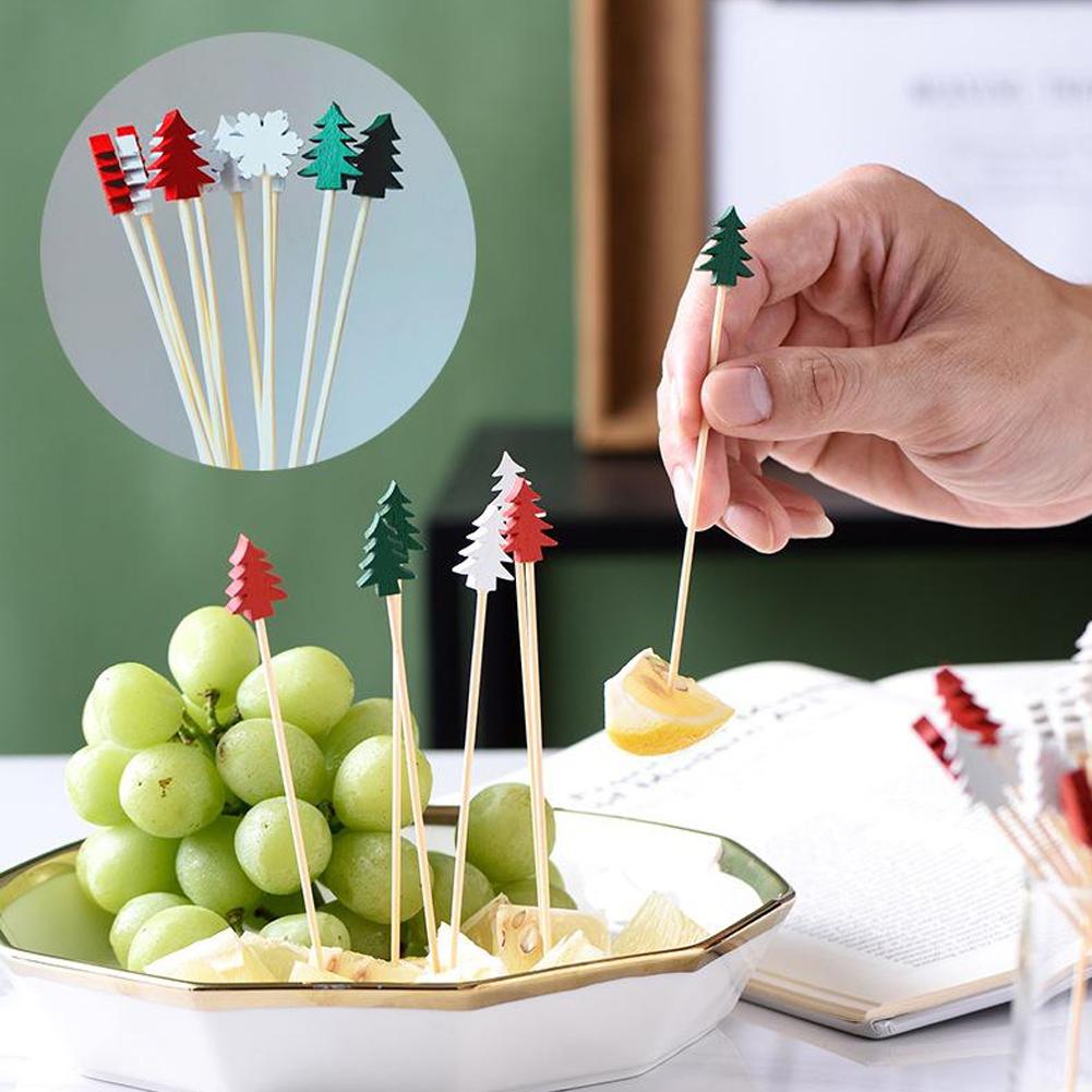 50 Pezzi Spiedini Natalizi in  - Centerpiece Stick recensione e prezzo